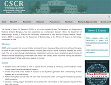 Tablet Screenshot of cscr.in